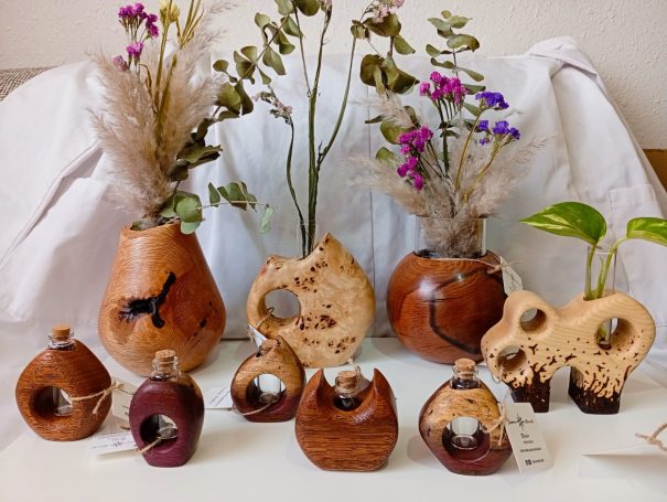 Jarrones, Bases para mikado y Estaciones de propagación