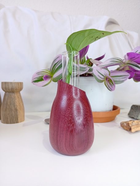 Jarrón artesanal Amaranto - Purple Heart